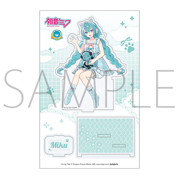 (Goods - Acrylic Stand) Hatsune Miku Series withCAT Acrylic Stand / Hatsune Miku - Image 6