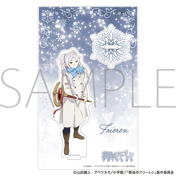 (Goods - Acrylic Stand) Frieren: Beyond Journey's End Iridescent Acrylic Stand Frieren Frieren's Party Winter Clothes - Image 2