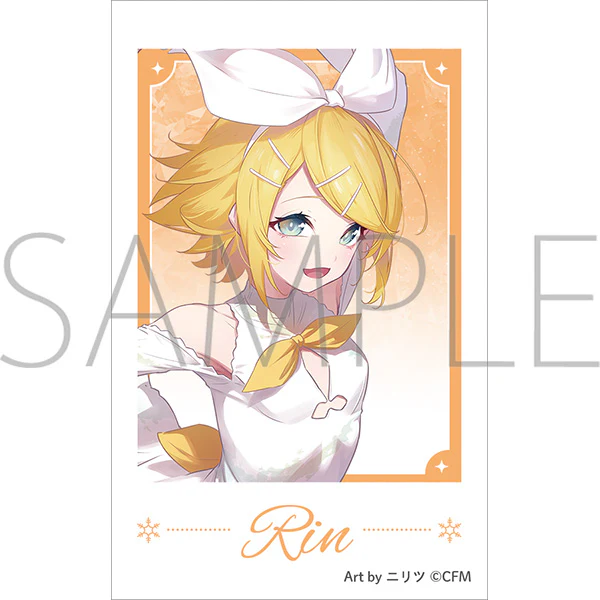(Goods - Bromide) Hatsune Miku Series Instant Photo Print Kagamine Rin