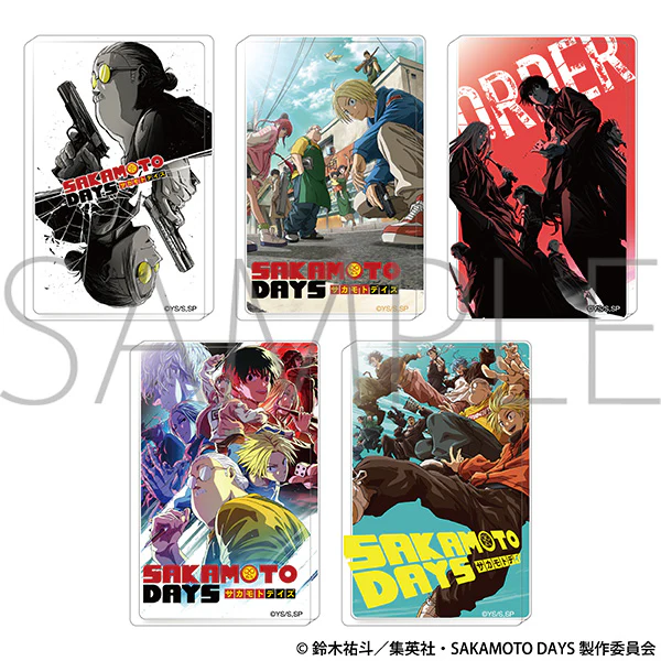 (Goods - Ornament) TV Anime SAKAMOTO DAYS Acrylic Block Collection (Blind Box -Single)