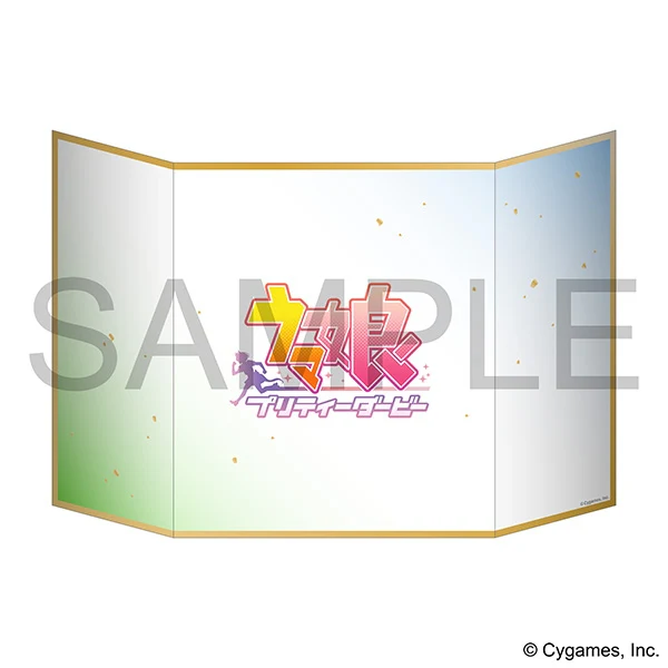 (Goods - Acrylic Stand) Umamusume: Pretty Derby Mini Folding Screen/Mr. C. B. x Katsuragi Ace - Image 2