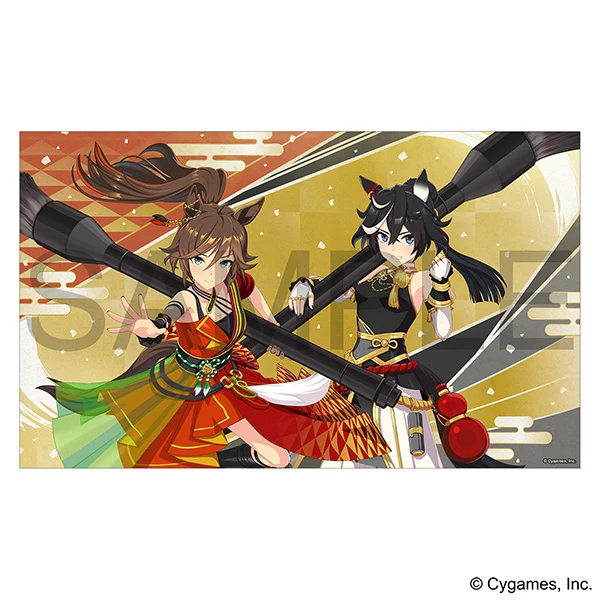 (Goods - Acrylic Stand) Umamusume: Pretty Derby Mini Folding Screen/Mr. C. B. x Katsuragi Ace - Image 3