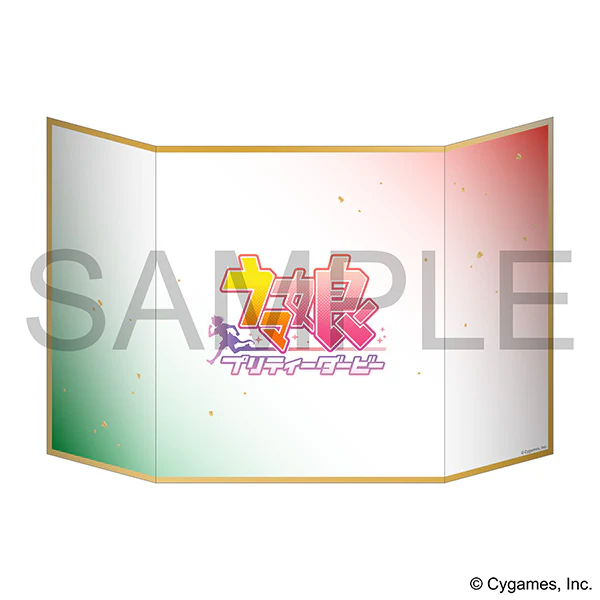 (Goods - Acrylic Stand) Umamusume: Pretty Derby Mini Folding Screen/Nice Nature x Maruzensky - Image 2