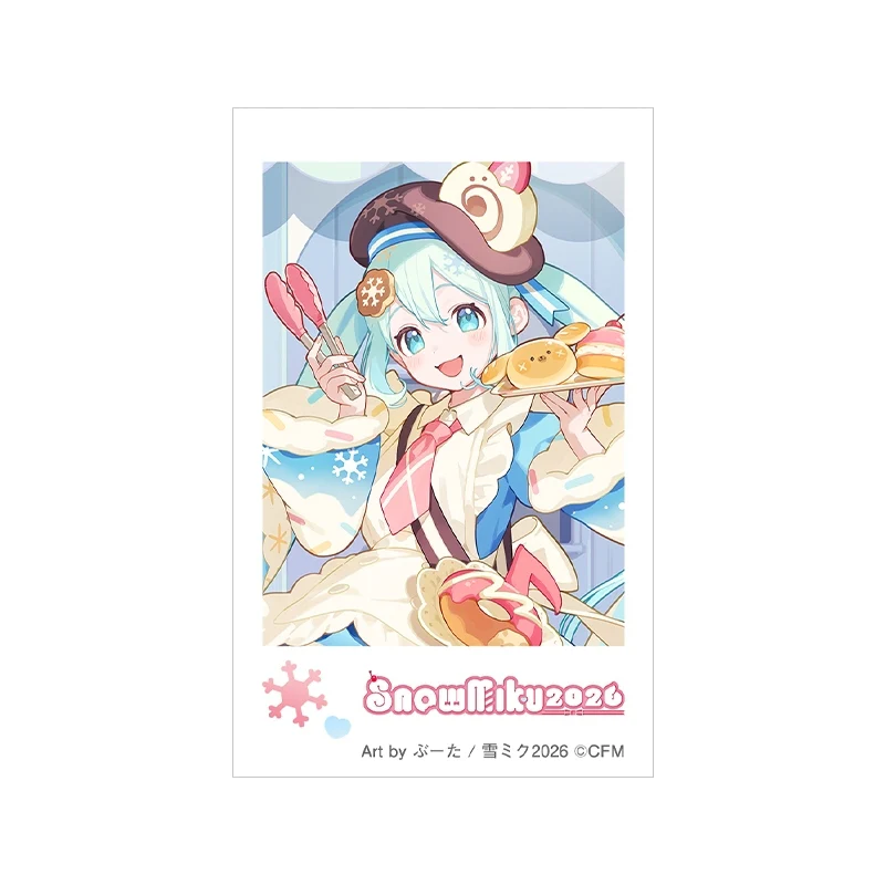 (Goods - Bromide) SNOW MIKU 2026 Instant Photo Print SNOW MIKU Art by booota
