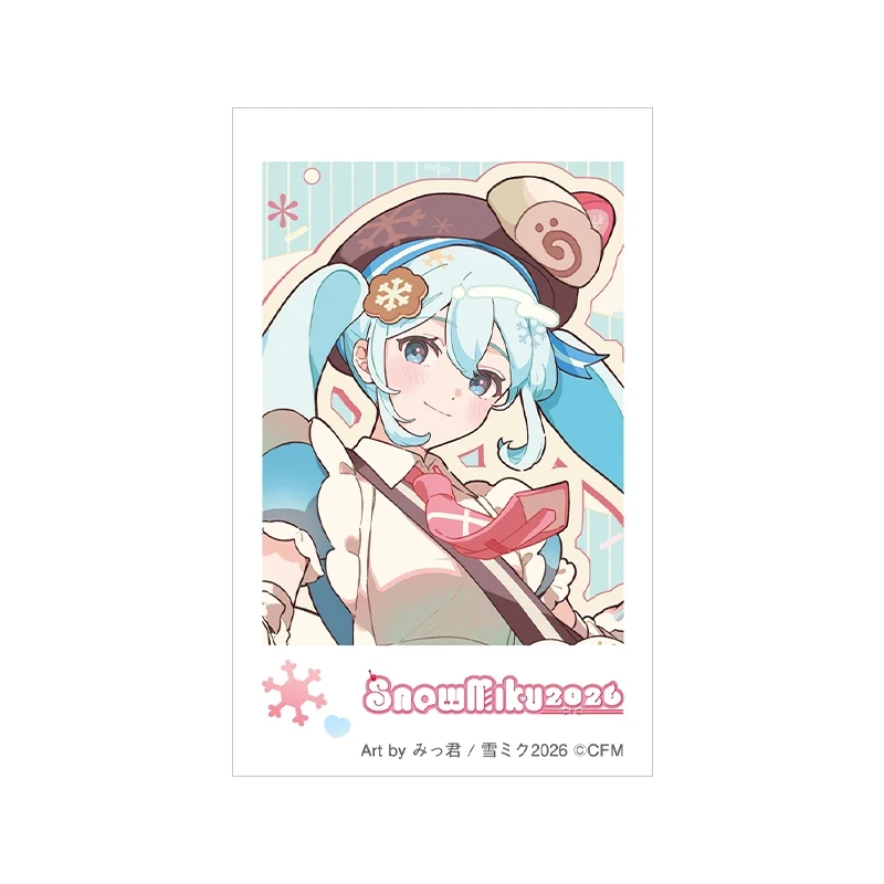 (Goods - Bromide) SNOW MIKU 2026 Instant Photo Print SNOW MIKU Art by Mikkun