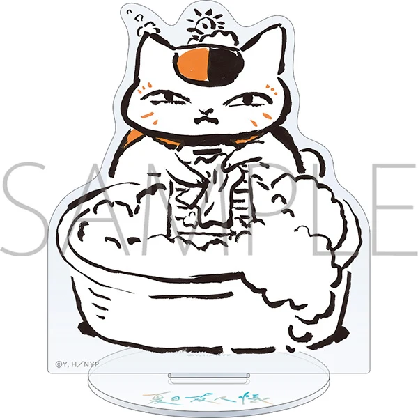 (Goods - Acrylic Stand) Natsume's Book of Friends (Natsume Yuujinchou) Nyanko Sensei Acrylic Stand Washing
