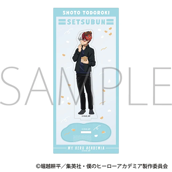 (Goods - Acrylic Stand) My Hero Academia Acrylic Stand Shoto Todoroki Throw the Beans! - Image 2