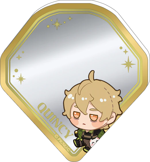 (Goods - Sticker) NU: Carnival Acrylic Mirror Sticker / Quincy