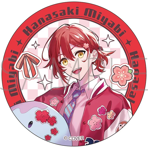 (Goods - Sticker) HOLOSTARS Die-cut Sticker ā White Day ver. Hanasaki Miyabi