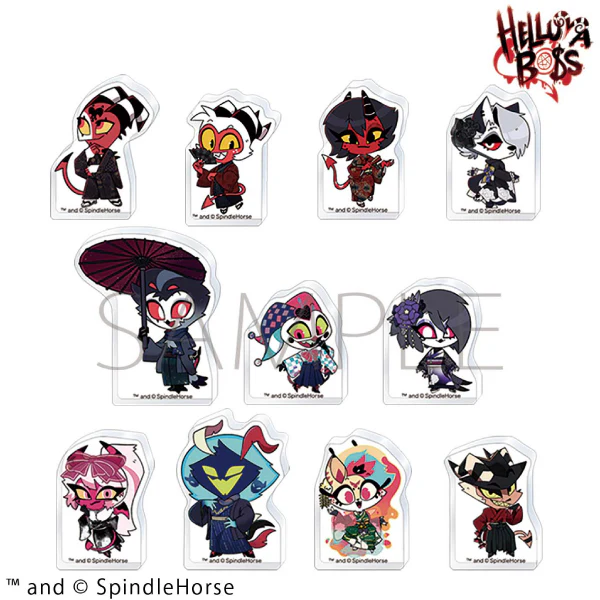 (Goods - Acrylic Stand) Helluva Boss Korotto Acrylic Figure Collection / Kimono (Blind Box -Single)