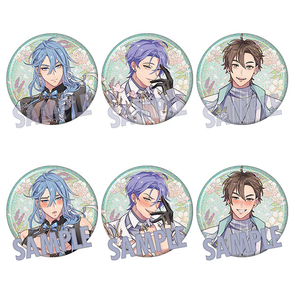 (Goods - Badge) NU: Carnival Holographic Chara Badge Collection / Forest Carnival (Blind Box -Single)