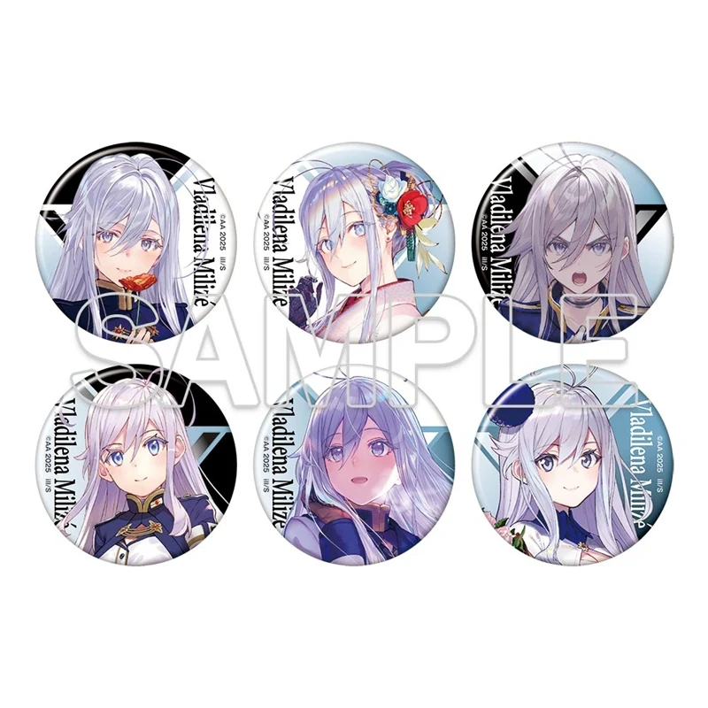 (Goods - Badge) 86 EIGHTY-SIX 8.6th Anniversary Tradable Tin Badge ~Full of Lenas~ (Blind Box - Single)