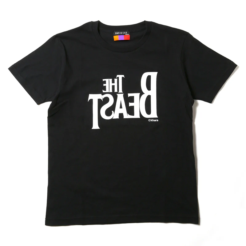 [Evangelion] RADIO EVA THE BEAST T-Shirt BLACK - Image 2