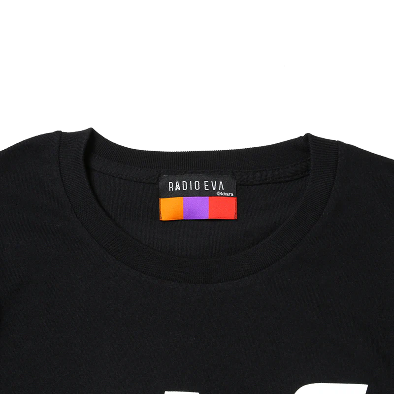 [Evangelion] RADIO EVA THE BEAST T-Shirt BLACK - Image 3