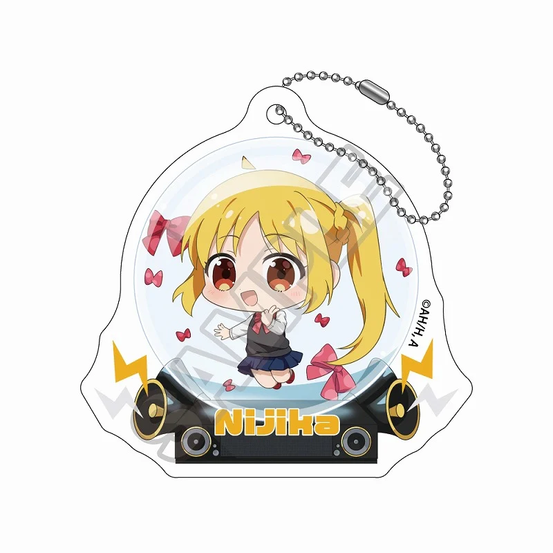 [Bocchi The Rock!] Globe Die-cut Acrylic Keychain Nijika Ijichi