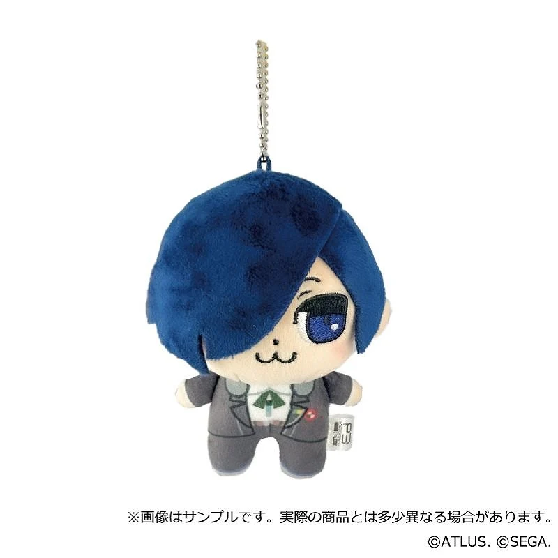 (Goods - Mascot) Persona 3 Reload Protagonist x bkub Mascot Keychain 01. Protagonist