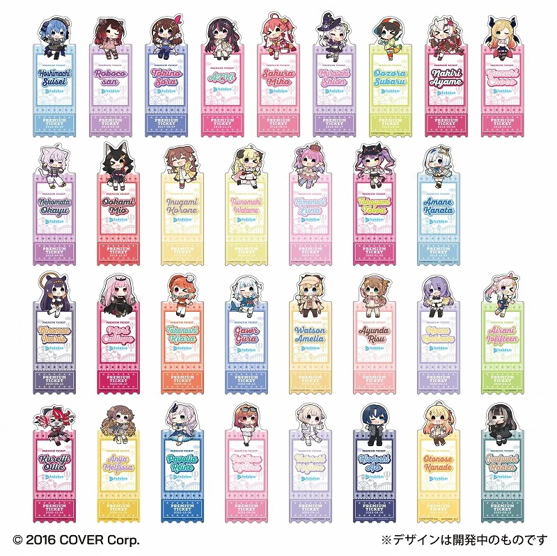 (Goods - Bookmark) hololive CITY'24 Bookmark Collection Vol. 1 (Blind Box -Single)