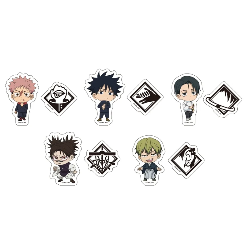 (Goods - Sticker) Jujutsu Kaisen Chibi Sticker Set Megumi Fushiguro - Image 2