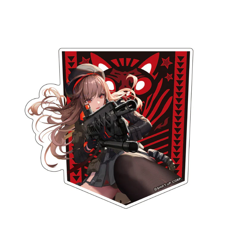 (Goods - Sticker) GODDESS OF VICTORY: NIKKE Gun Girl Sticker Rapi