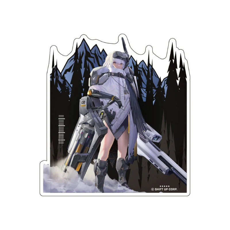 (Goods - Sticker) GODDESS OF VICTORY: NIKKE Gun Girl Sticker Snow White