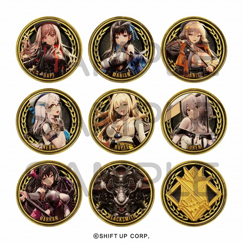 (Goods - Stationaries) GODDESS OF VICTORY: NIKKE Medal Collection Vol. 1 (Blind Box -Single) - Image 2