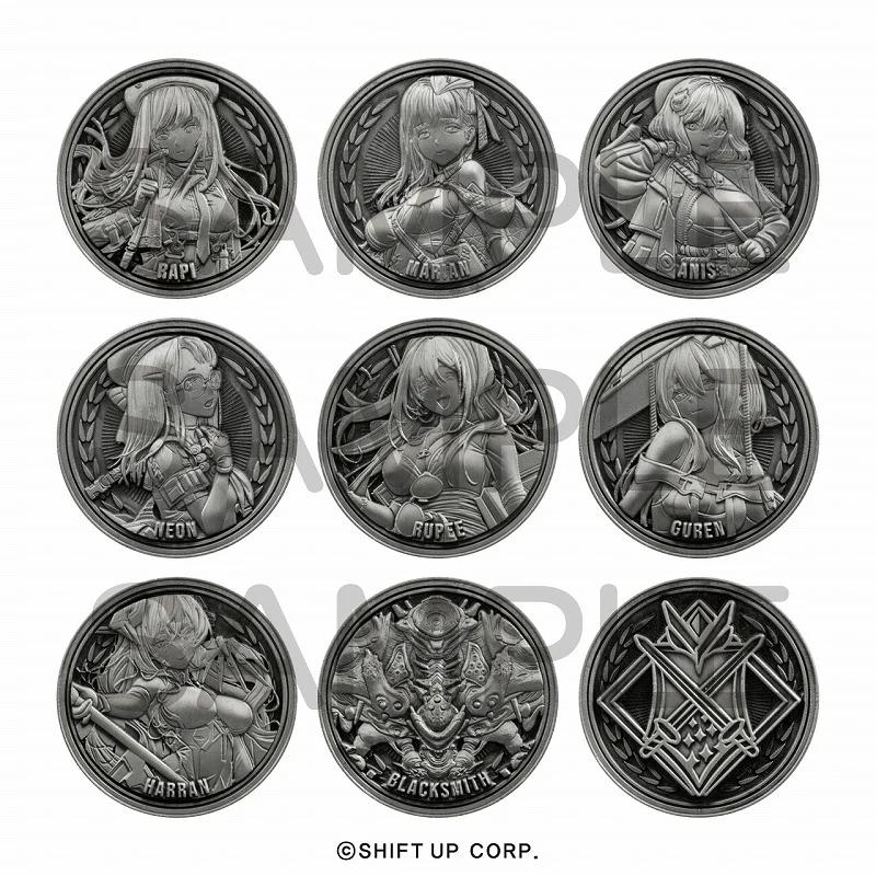 (Goods - Stationaries) GODDESS OF VICTORY: NIKKE Medal Collection Vol. 1 (Blind Box -Single) - Image 3