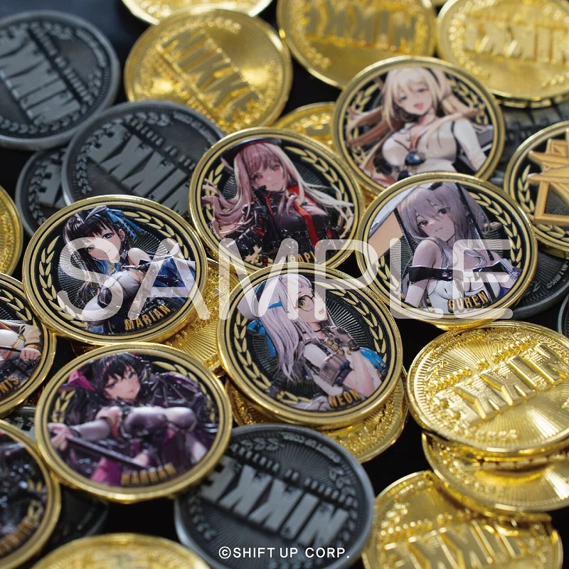(Goods - Stationaries) GODDESS OF VICTORY: NIKKE Medal Collection Vol. 1 (Blind Box -Single) - Image 6