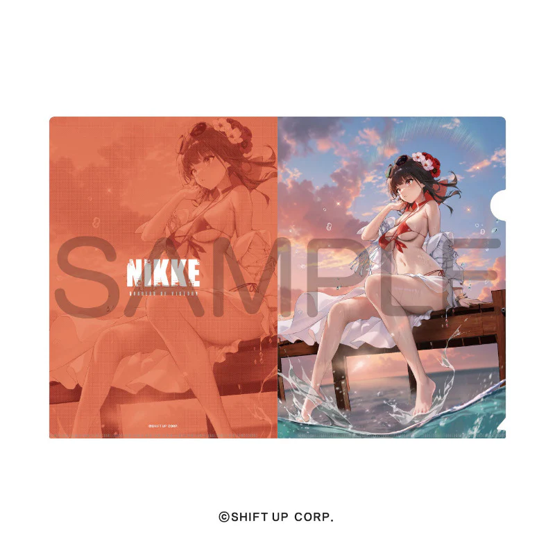 (Goods - Clear File) GODDESS OF VICTORY: NIKKE File Folder Sakura: Bloom in Summer