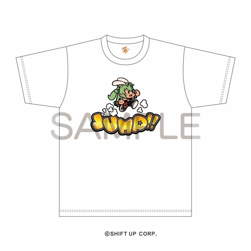 (Goods - Shirt) GODDESS OF VICTORY: NIKKE T-shirt RUNNING SODA! White Size XL