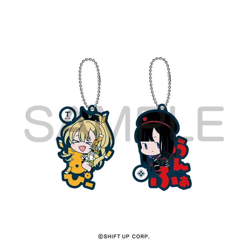 (Goods - Keychain) GODDESS OF VICTORY: NIKKE Onamae Pitanko Rubber Mascot Vol. 4 (Blind Box -Single) - Image 4