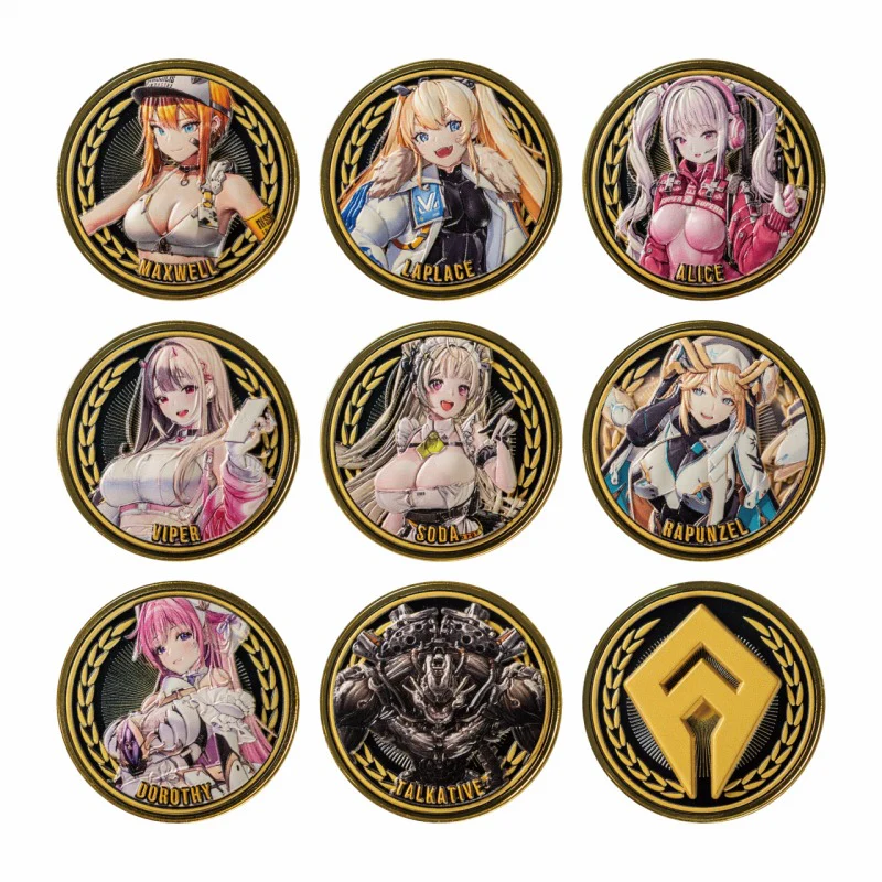 (Goods - Stationaries) GODDESS OF VICTORY: NIKKE Medal Collection Vol. 2 - Image 2