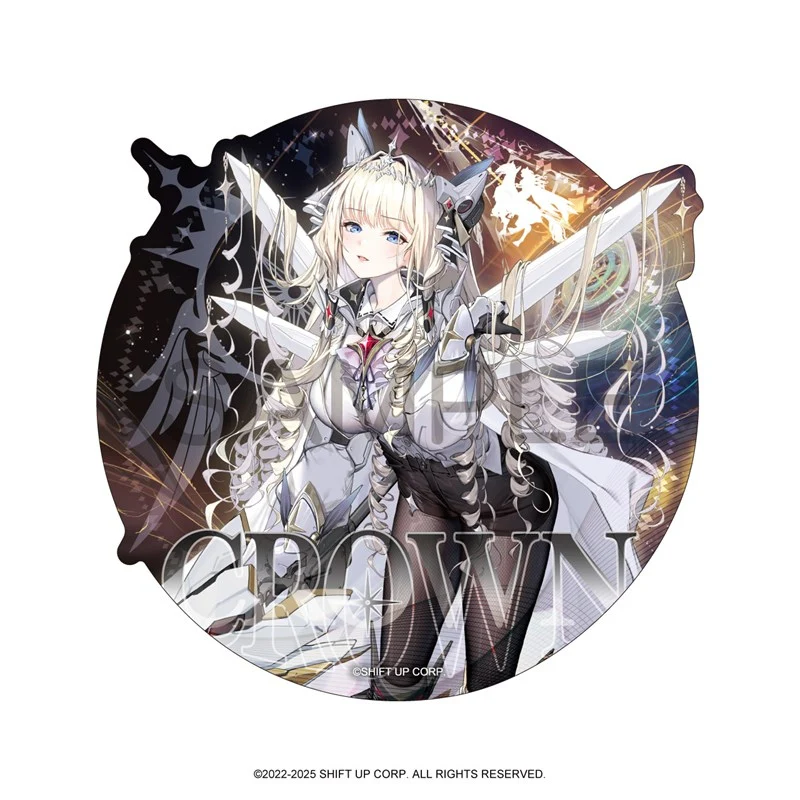 (Goods - Sticker) GODDESS OF VICTORY: NIKKE Gun Girl Sticker Crown