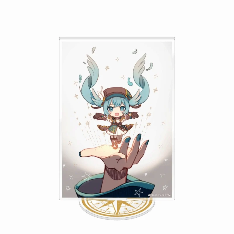 (Goods - Acrylic Stand) Nendoroid Hatsune Miku 100th Commemorative Exhibition Acrylic Stand (E)