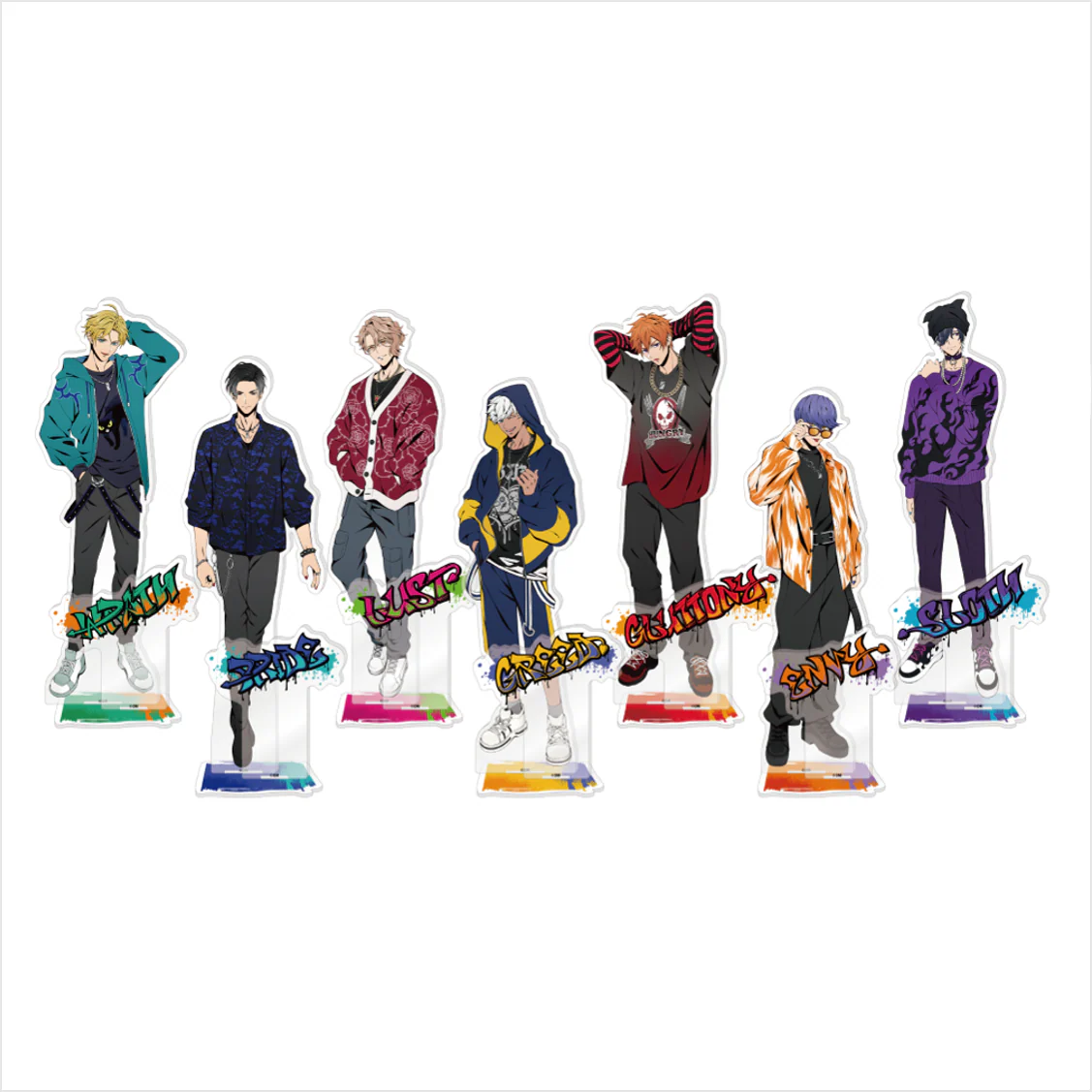 (Goods - Acrylic Stand) [Obey Me!] Shibuya 109 POP UP SHOP Acrylic Stand