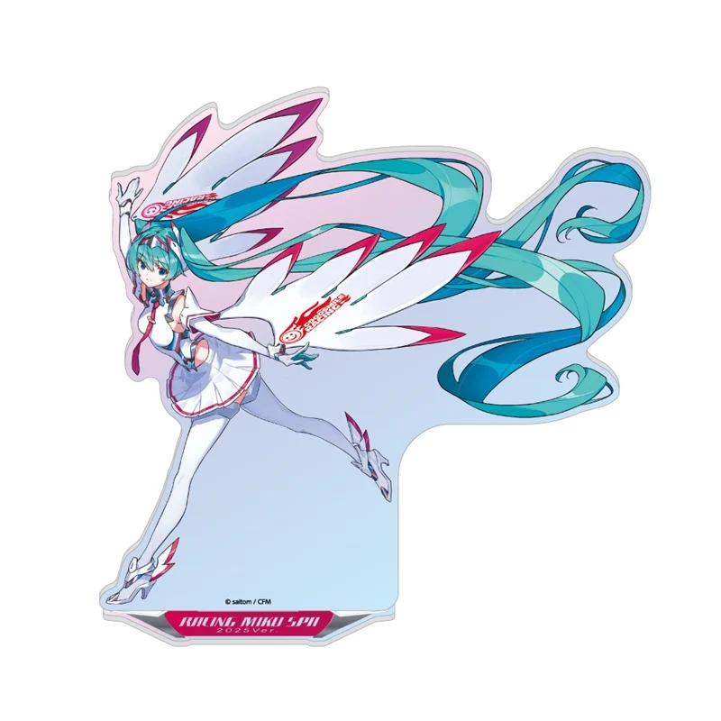 (Goods - Acrylic Stand) Hatsune Miku Racing Ver. SPA 2025 Cheer Ver. Iridescent Acrylic Stand vol.2