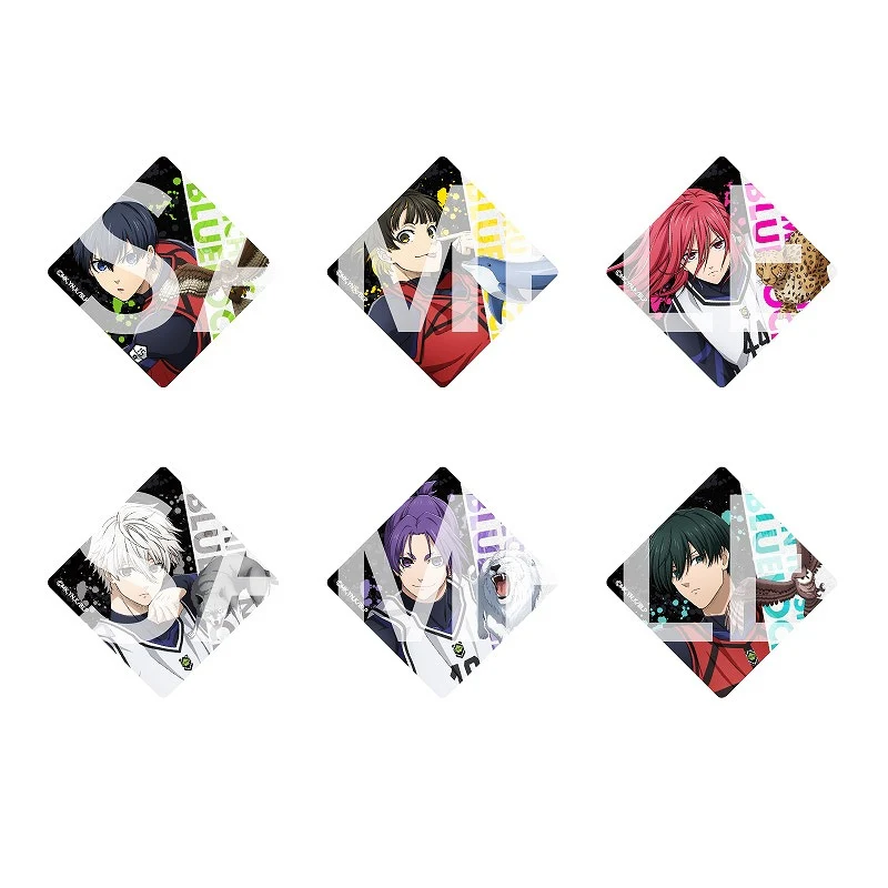 [Blue Lock] Trading Square Button Badge ANIMALS (Blind Box -Single) - Image 2