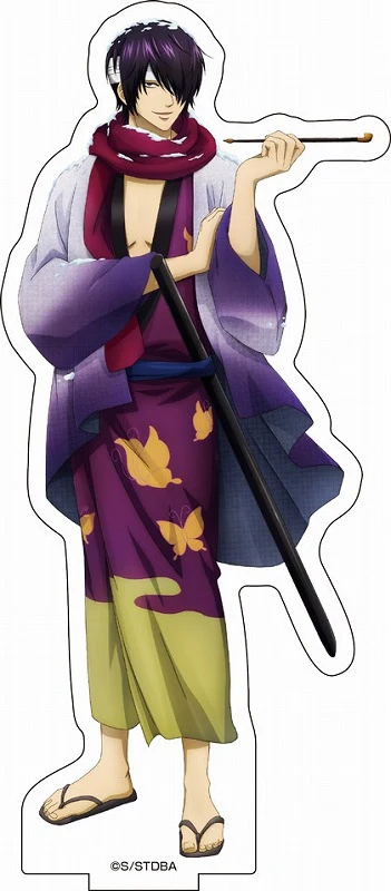 (Goods - Acrylic Stand) [Gintama] BIG Acrylic Stand (Winter Night ver.) 5 Shinsuke Takasugi