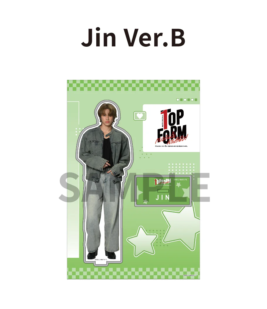 (Goods - Acrylic Stand) [Top Form The Series] Acrylic Stand Jin Ver. B