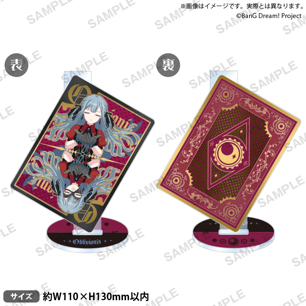 (Goods - Acrylic Stand) [BanG Dream!] Ave Mujica Foil Stamped Acrylic Stand Dualitas Ver. / Oblivionis