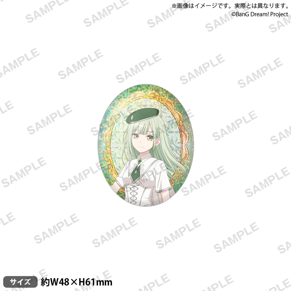 (Goods - Badge) BanG Dream! Oval Badge Mortis: Knight Ver.