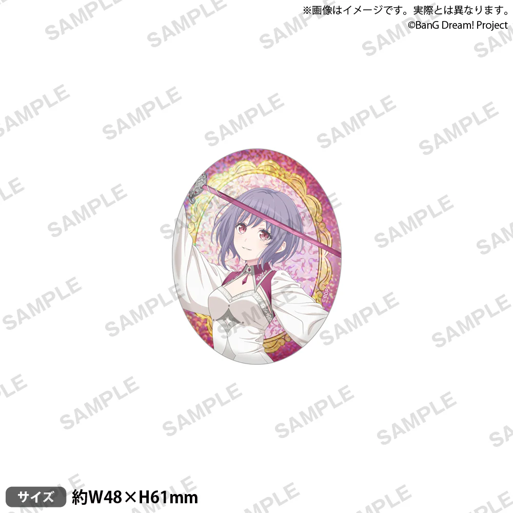 (Goods - Badge) BanG Dream! Oval Badge Amoris: Knight Ver.