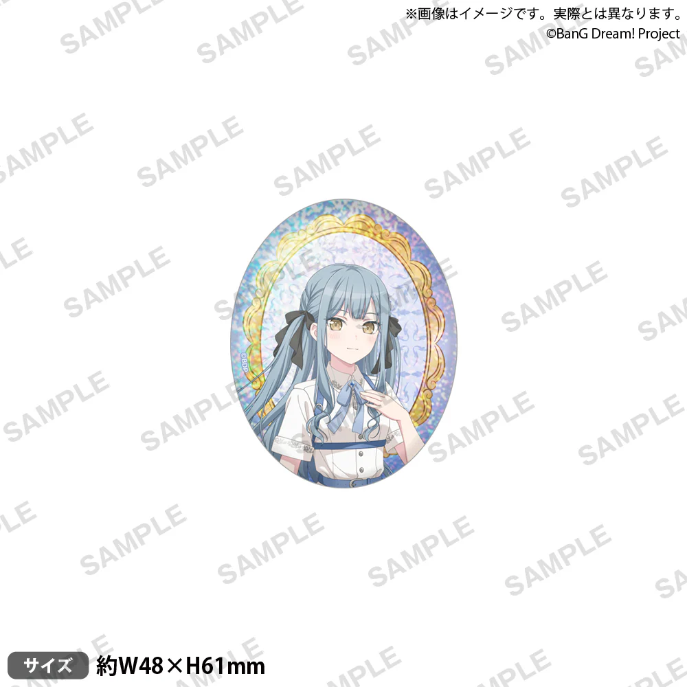 (Goods - Badge) BanG Dream! Oval Badge Oblivionis: Knight Ver.