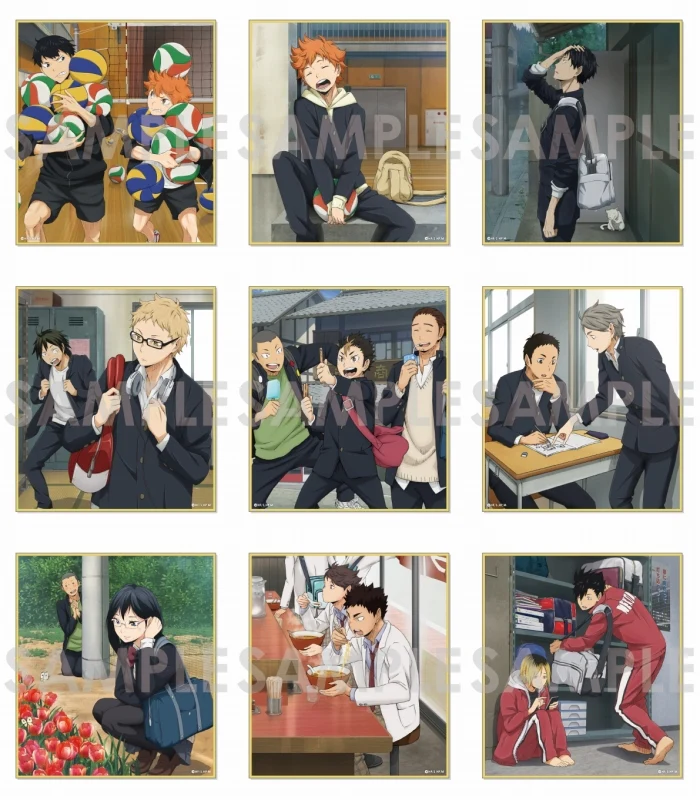 [Haikyu!!] Trading Mini Art Board - After School Rotation (Blind Box -Single)