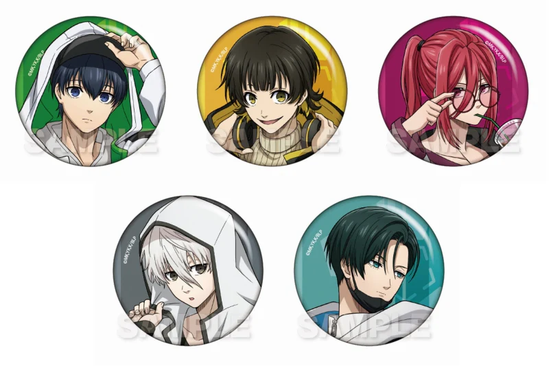 [Blue Lock] Trading Button Badge Tactical ver. (Blind Box -Single) - Image 2