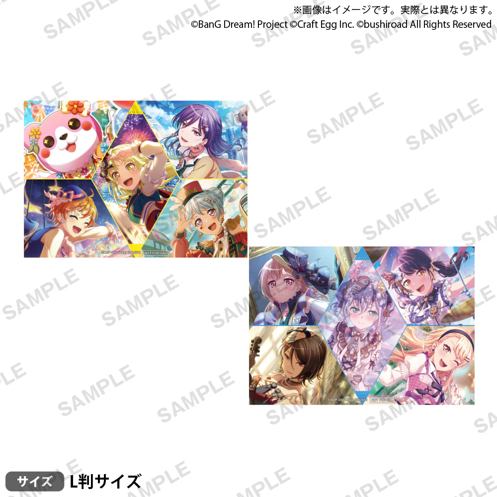 [BanG Dream!] Trading Photo Card 2023 Overseas Limited Ver. Side C (Single / Box) (Blind Box -Single) - Image 2