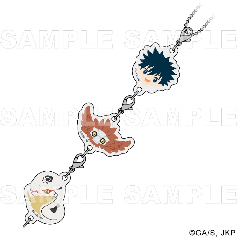 [Jujutsu Kaisen] Megumi & Shikigami Collection Three-Piece Acrylic Keychain [Nue & Great Serpent]