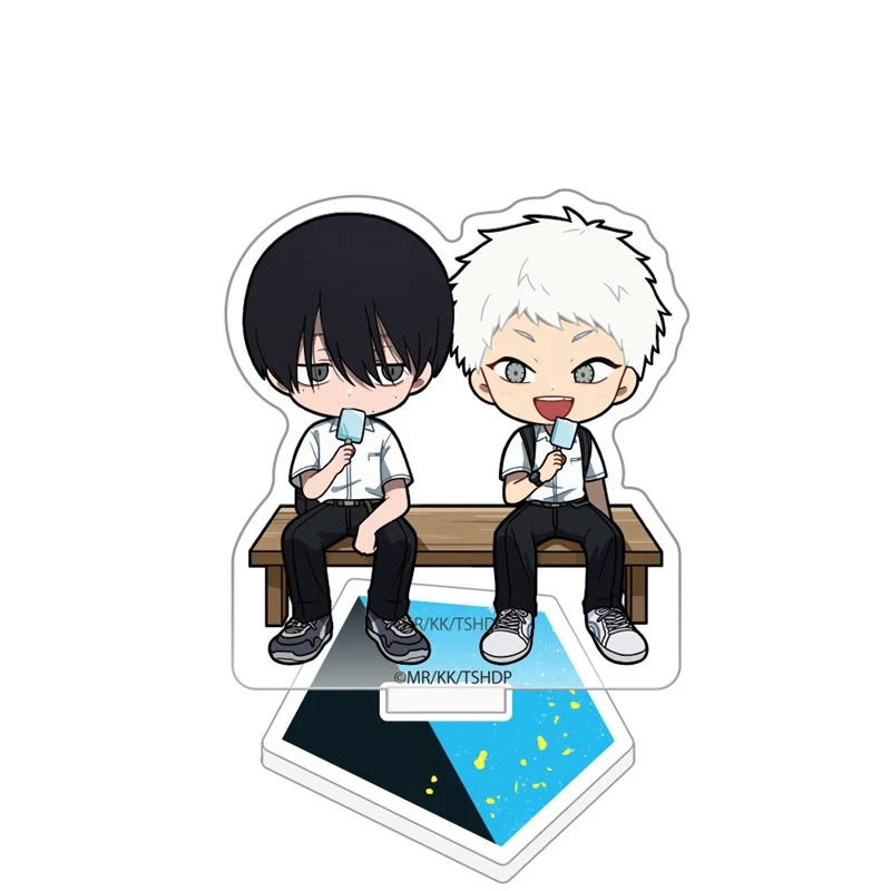 (Goods - Acrylic Stand) The Summer Hikaru Died Chibi Acrylic Stand (Yoshiki & Hikaru/Uniform B) - Image 2