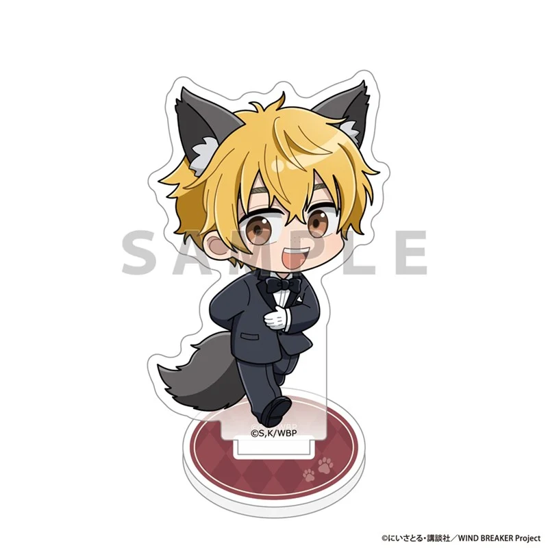 (Goods - Acrylic Stand) WIND BREAKER Acrylic Stand (Akihiko Nirei/Wolf Butler) - Image 2