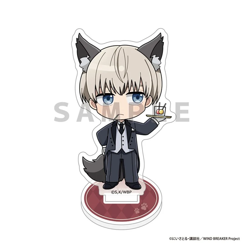 (Goods - Acrylic Stand) WIND BREAKER Acrylic Stand (Ren Kaji/Wolf Butler) - Image 2