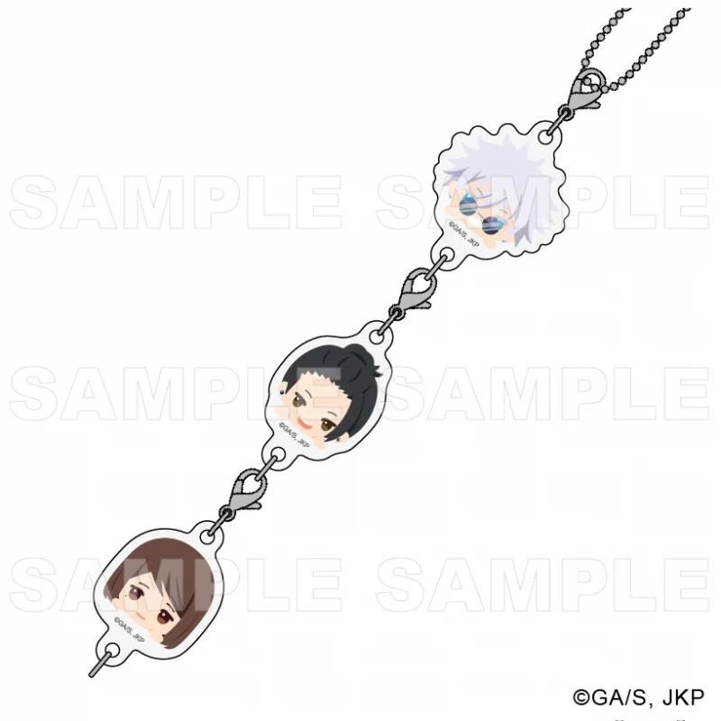 (Goods - Keychain) Jujutsu Kaisen Chokotte! Multi-Part Acrylic Keychain Hidden Inventory / Premature Death (Gojo, Geto, Ieri)